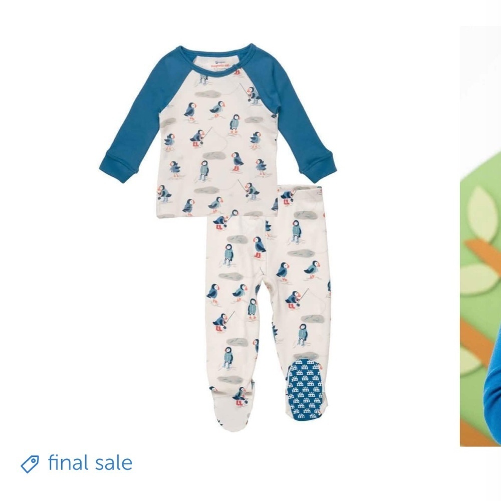 Magnetic me pajamas size 18-24 BUNDLE OF 2
NWT !  modal magnetic toddler twotie